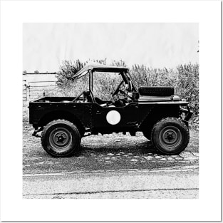 1955 Land Rover - Mavis Posters and Art